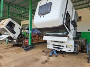 Parte da oficina da Casa dos Radiadores em Palmas