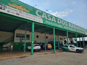 Fachada da Indústria Casa dos Radiadores em Palmas Tocantins